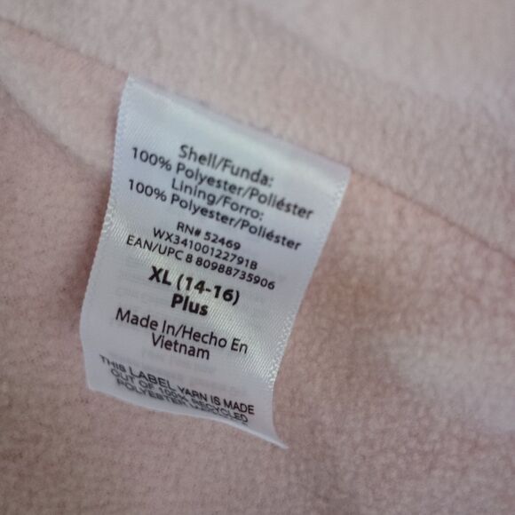 NWT Wonder Nation Pink Unicorn Lined Waterproof Jacket Size XL (14-16) - Picture 4 of 6